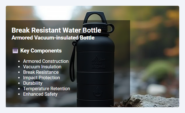 Armored Vacuum-Insulated Bottles: Break Resistance Features and Benefits
