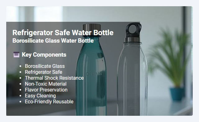 Borosilicate Glass Water Bottles: Refrigerator Safety, Benefits, and Usage Tips