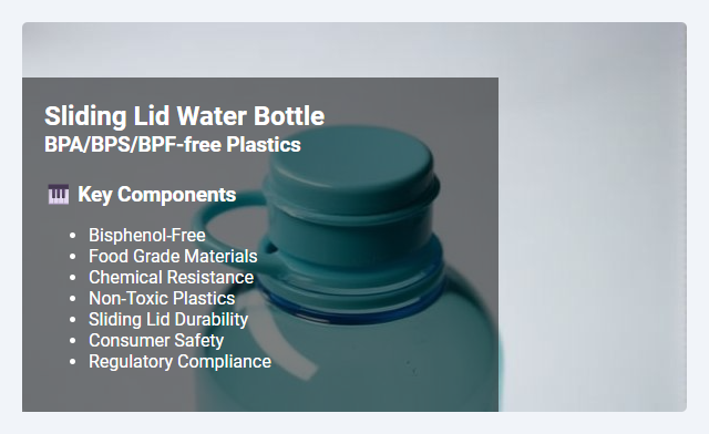 BPA, BPS, and BPF-Free Plastics for Sliding Lid Applications: Features, Benefits, and Safety Considerations