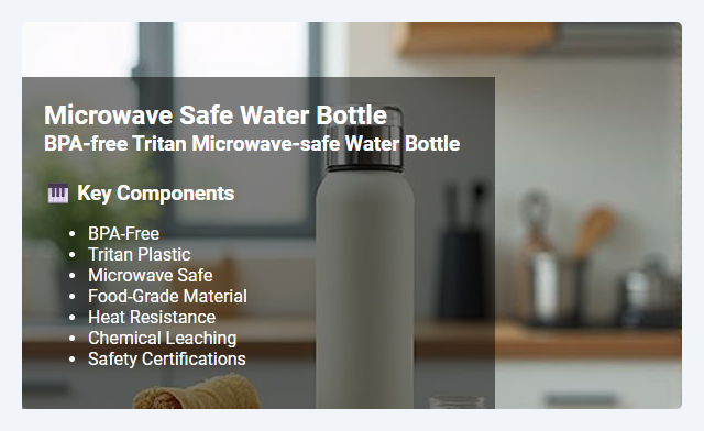 BPA-Free Tritan Water Bottles: Features and Safety of Microwave Use