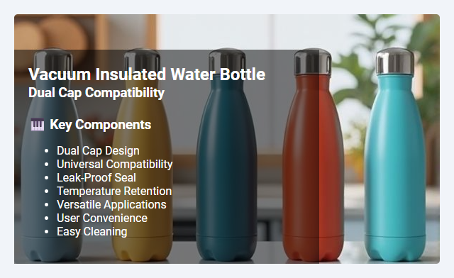 Dual Cap Compatibility in Vacuum Insulated Bottles: Features, Benefits, and Applications