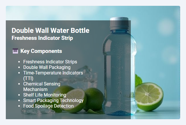 Freshness Indicator Strips in Double Wall Packaging: Concept, Mechanism, and Applications