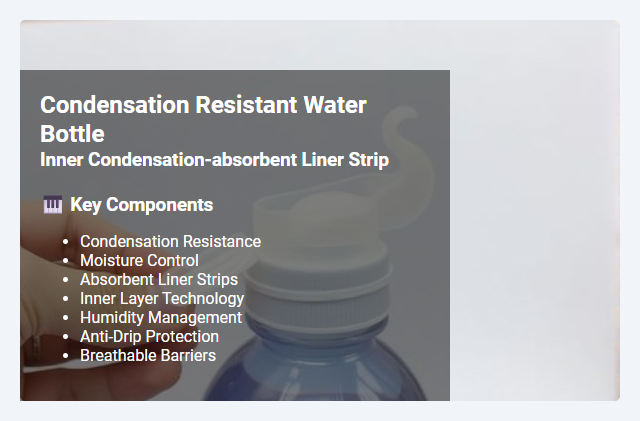 Condensation-Resistant Solutions: Inner Absorbent Liner Strips for Moisture Control