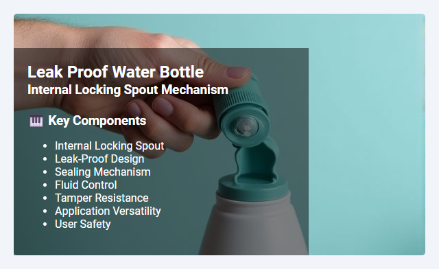 Internal Locking Spout Mechanism: Principles, Applications, and Leak-Proof Advantages