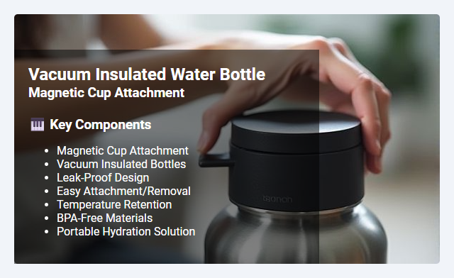 Magnetic Cup Attachment for Vacuum Insulated Bottles: Features, Benefits, and Usage Guide