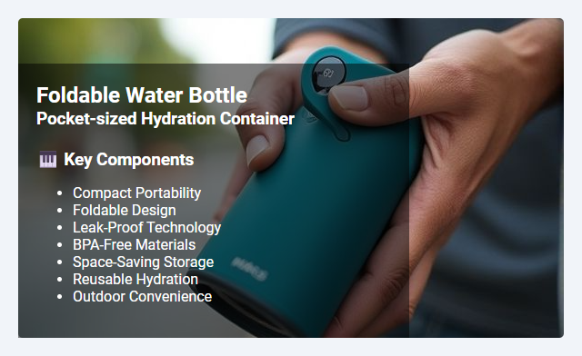 Pocket-Sized Foldable Hydration Containers: Design, Functionality, and Practical Uses