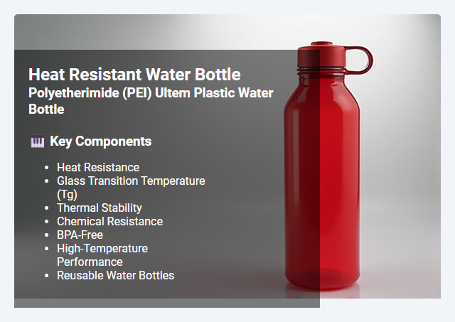Heat Resistance of Polyetherimide (PEI) Ultem Plastic Water Bottles: Properties and Applications