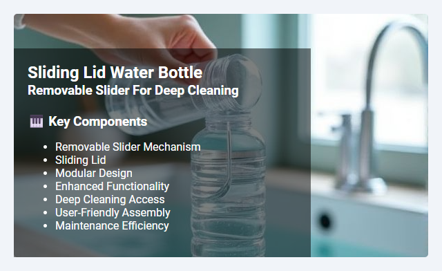 Removable Slider Mechanism for Sliding Lid: Design, Functionality, and Deep Cleaning Benefits