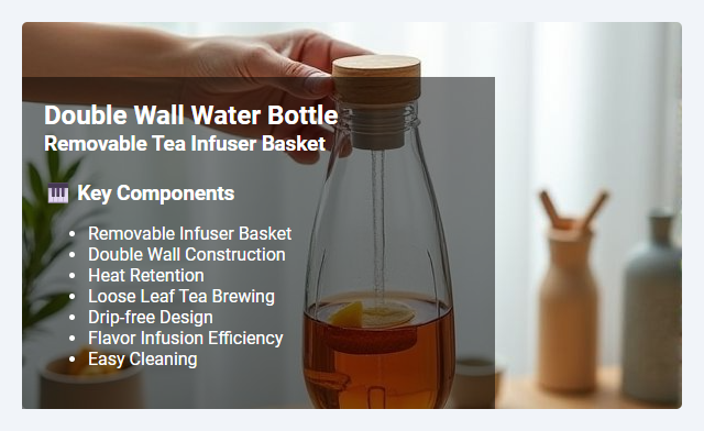 Removable Tea Infuser Basket with Double Wall: Design, Benefits, and Brewing Efficiency