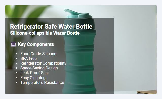 Silicone Collapsible Water Bottles: Refrigerator Safety, Benefits, and Care Tips