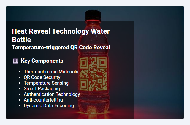 Temperature-Triggered QR Code Reveal: Principles, Technology, and Key Applications