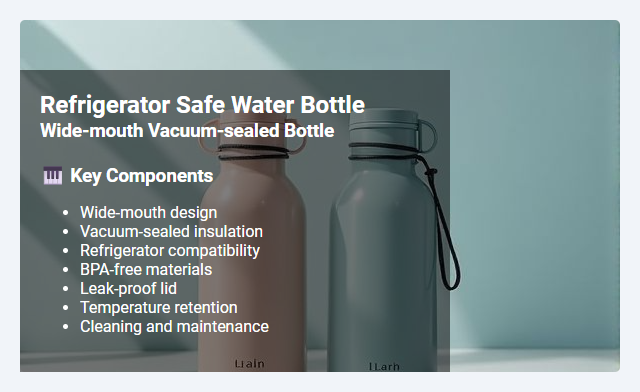 Wide-Mouth Vacuum-Sealed Bottles: Refrigerator Safety, Features, and Usage Tips